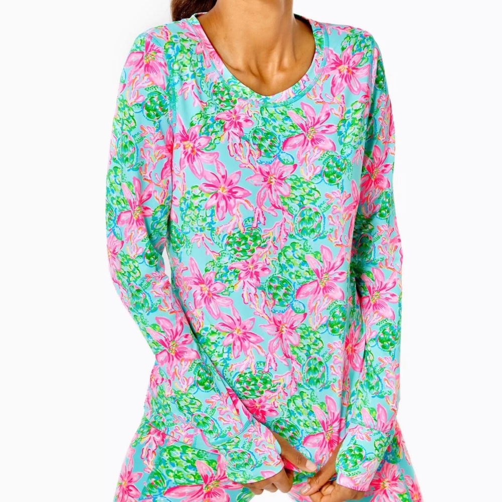 {Lilly Pulitzer} Brand New Renay Sunguard UPF 50+ Top